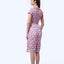 Boatneck Cheongsam  - Cloud 9 Pink