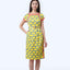 Boatneck Cheongsam  - Cloud 9 Yellow