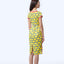 Boatneck Cheongsam  - Cloud 9 Yellow