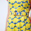 Boatneck Cheongsam  - Cloud 9 Yellow