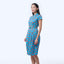 Tulip Cheongsam  - Cloud 9 Blue