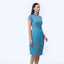 Tulip Cheongsam  - Cloud 9 Blue