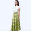 Reversible Satin Polyester Wrap Skirt  - Cloud 9 Yellow