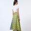 Reversible Satin Polyester Wrap Skirt  - Cloud 9 Yellow