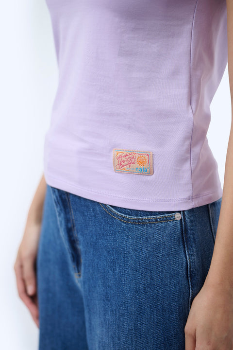 T-Shirt Ladies - Pastel Purple