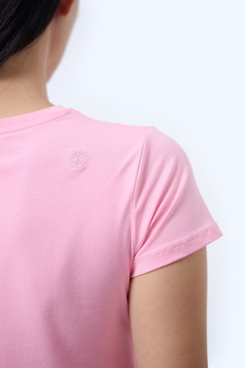 T-Shirt Ladies - Pastel Pink