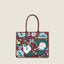 Large Farah (Leather) - Mandi Bunga Chocolate