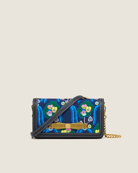 Bella Bag (Leather) - Violets & Radiccio