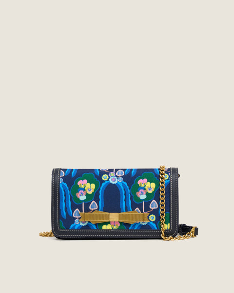 Bella Bag (Leather) - Violets & Radiccio