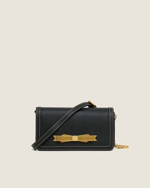 Bella Bag (Leather) - Black