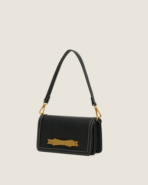 Bella Bag (Leather) - Black