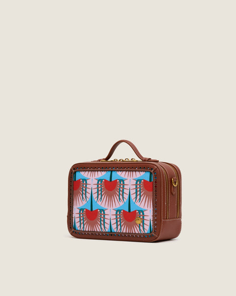 Box Bag (Leather) - Palm Patio