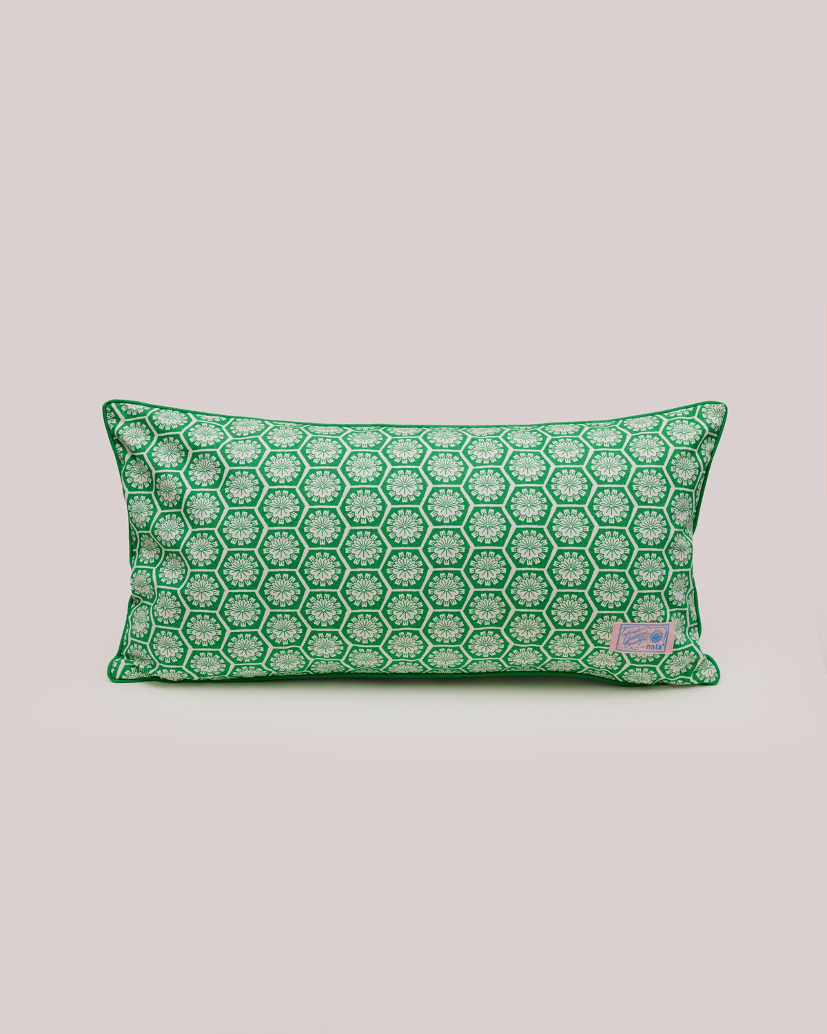Rectangular Cushion -Willow Wishes Green