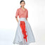 50's Skirt - Sila Duduk Blue