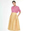 50's Skirt - Tapau Tile Lemons