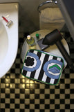 Kasturi Toiletries Bag - My Kuih or The Highway Black & White