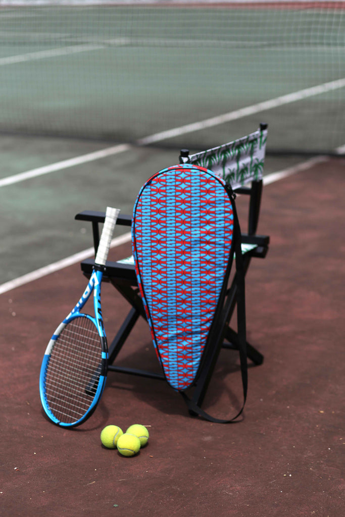 Kasturi Tennis Bag - Chairs Blue