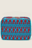 Kasturi Toiletries Bag - Chairs Blue