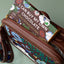 Box Bag (Leather) - Mandi Bunga Chocolate