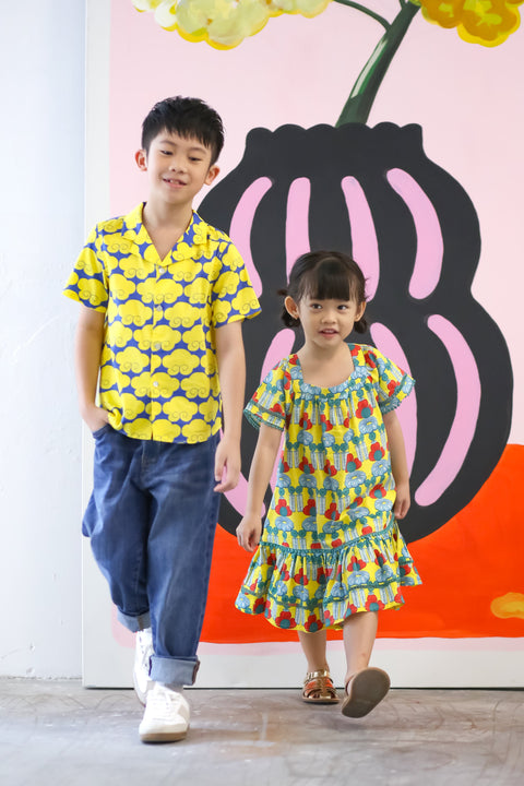 Boys Shirt - Cloud 9 Yellow