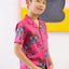 Boys Shirt - Ribbons Magenta