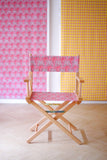 Kasturi Director Chair - Palm Pink