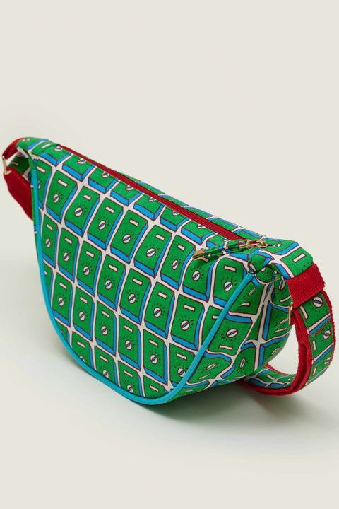 Kasturi Half Moon Bag - Switch Green