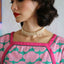 Boatneck Cheongsam  - Cloud 9 Pink