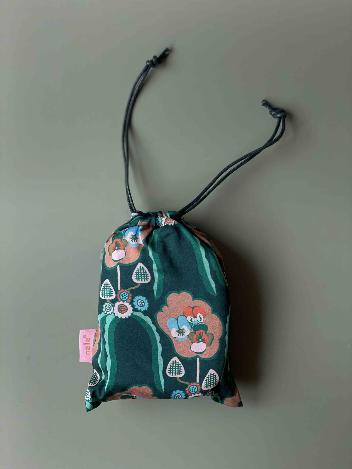 Shoulder Strap (Leather) - Mandi Bunga Chocolate