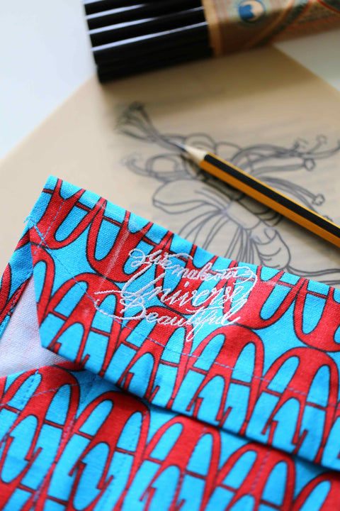 NALA Wrap Pencil Case - Chair Blue