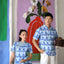 Long Cheongsam  - Crystal Blossom Blue