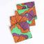 Coaster -Breadfruit  & Purple Rain (set of 4)