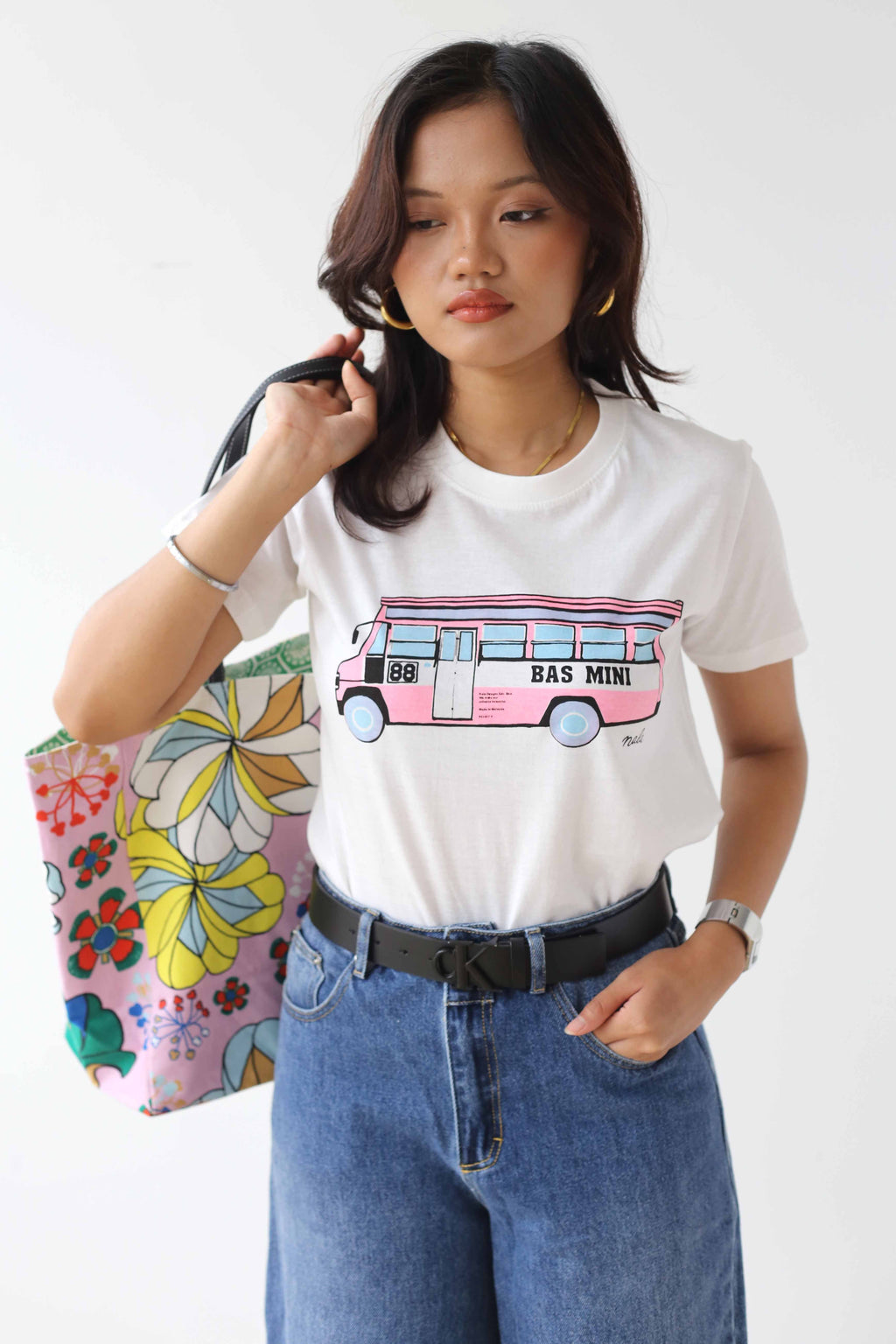 T-Shirt Mini Bas - White