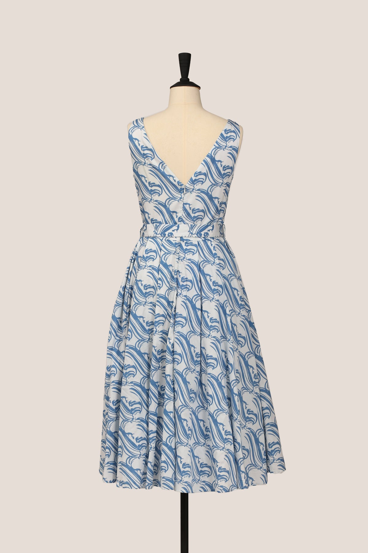 Retro Dress - Waterfall Blue