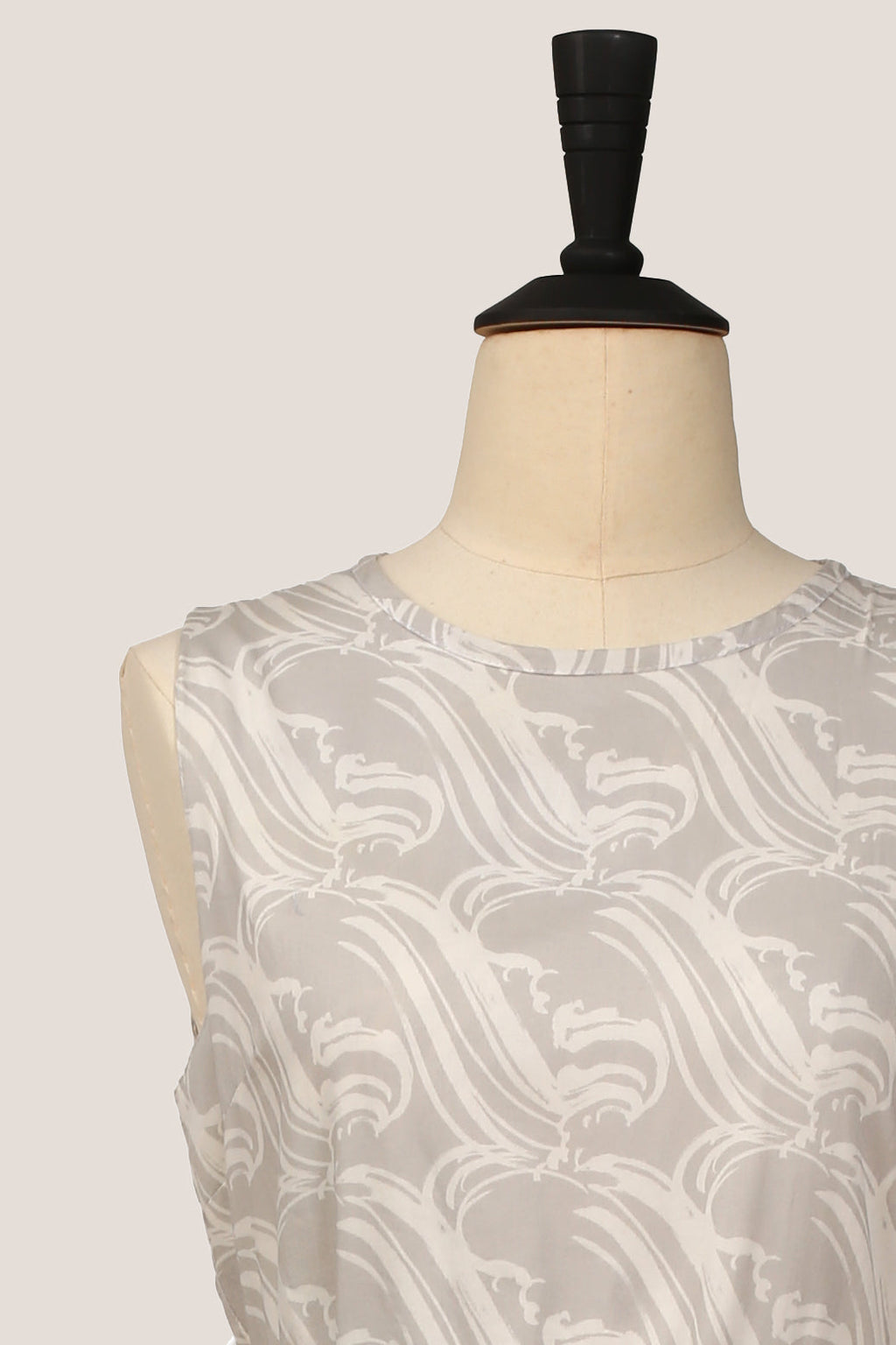 Frill Dress - Waterfall Grey