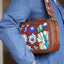 Box Bag (Leather) - Mandi Bunga Chocolate