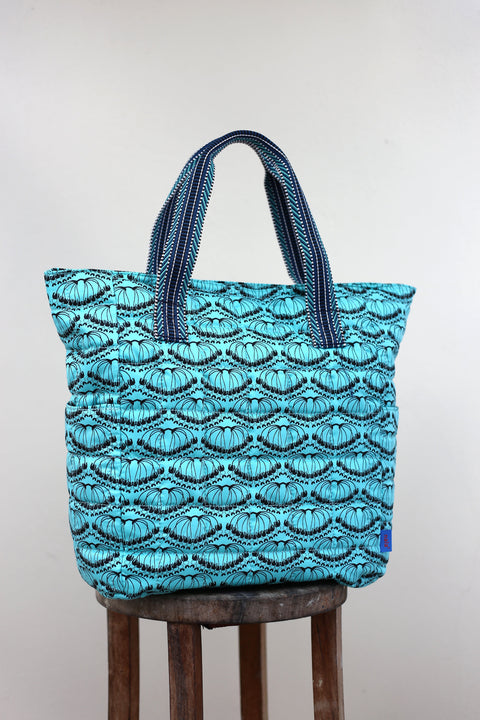 Hana Tote - Hoya Turquoise