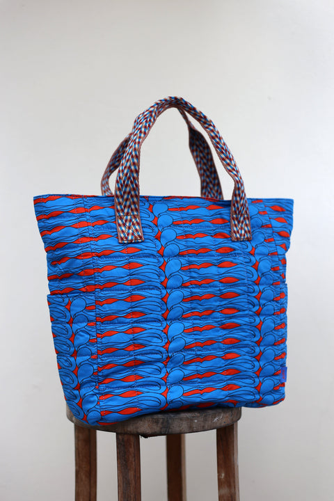 Hana Tote - Oriental Blue