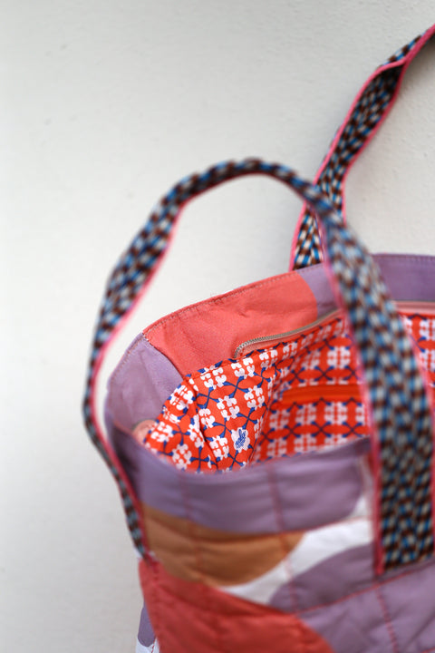 Hana Tote - Pebbles Lilac