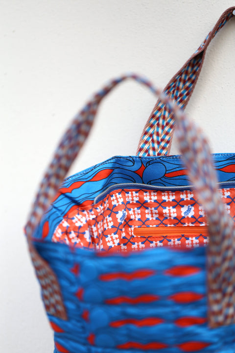 Hana Tote - Oriental Blue