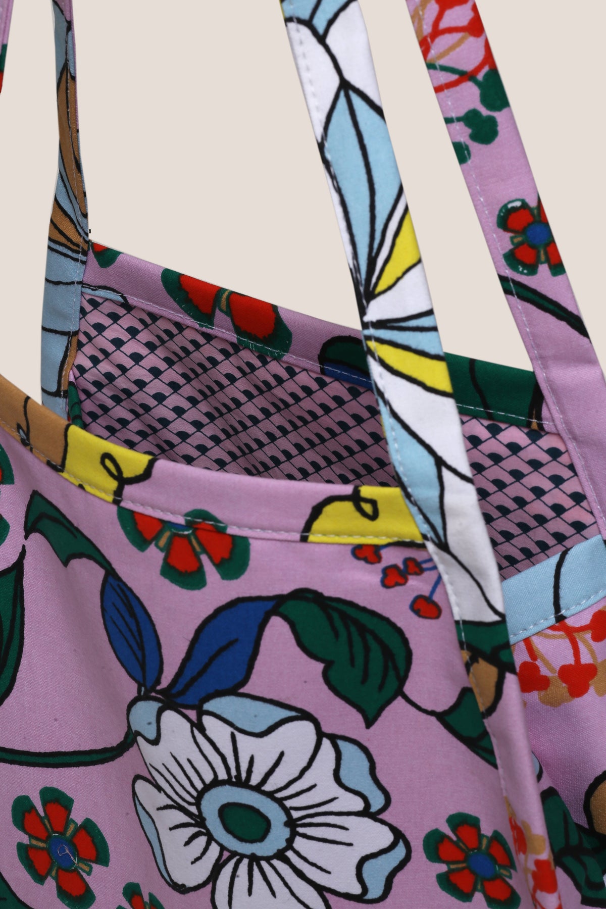 Gerald Bag - Bunga Raya Pink