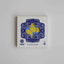 Coaster - Tapau Tiles Yellow & Willow Lettice (set of 4)