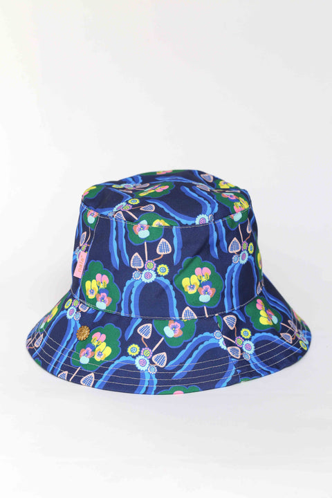 Bucket Hat  - Violets & Radiccio