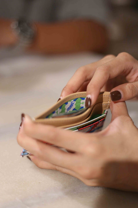 Card Holder  - Mandi Bunga White