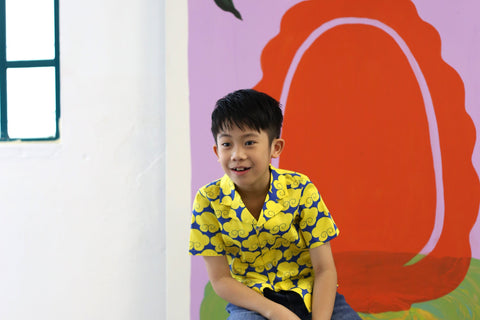 Boys Shirt - Cloud 9 Yellow