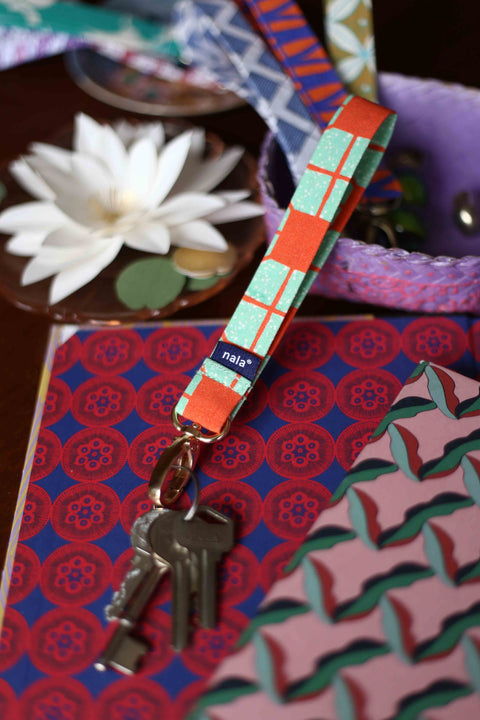 Keychain - Tapau Tiles Orange