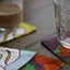Coaster -Breadfruit  & Purple Rain (set of 4)