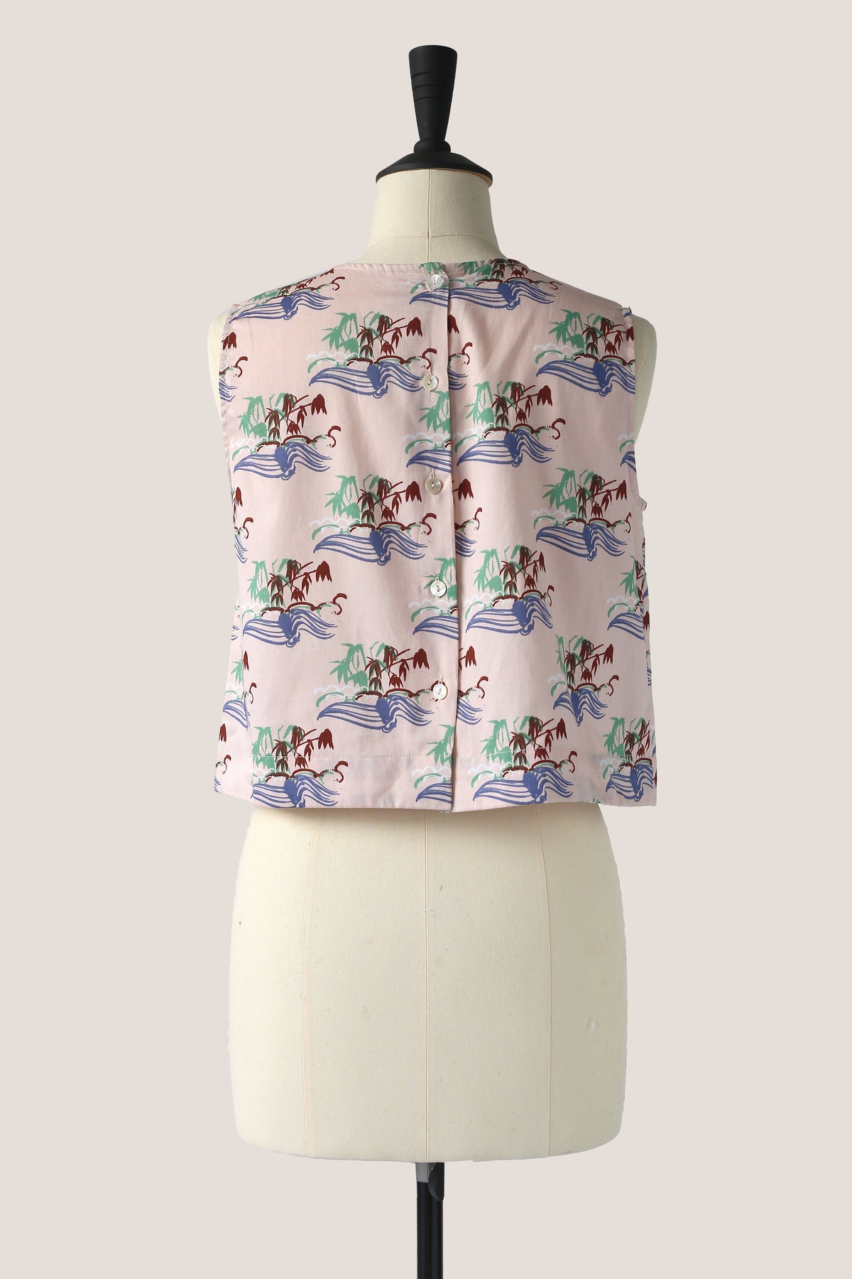Crop Top - Bamboo Sticks