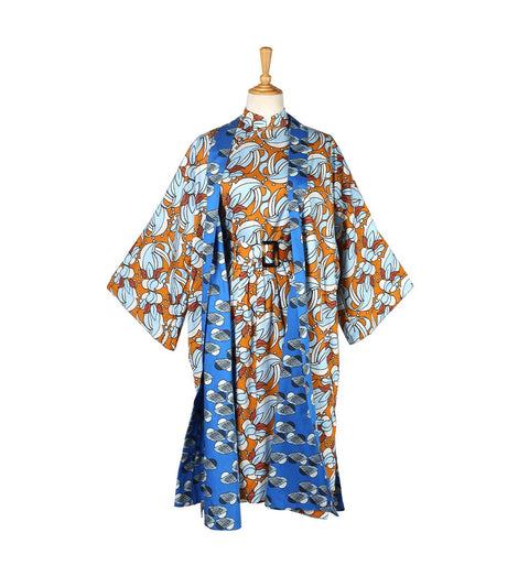 Reversible Ilham Kimono - The Nest Blue