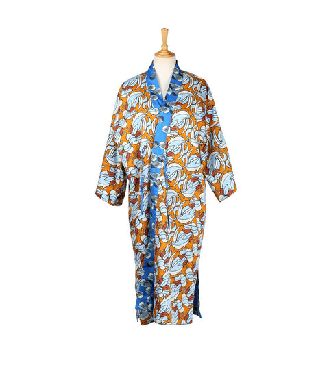 Reversible Ilham Kimono - The Nest Blue